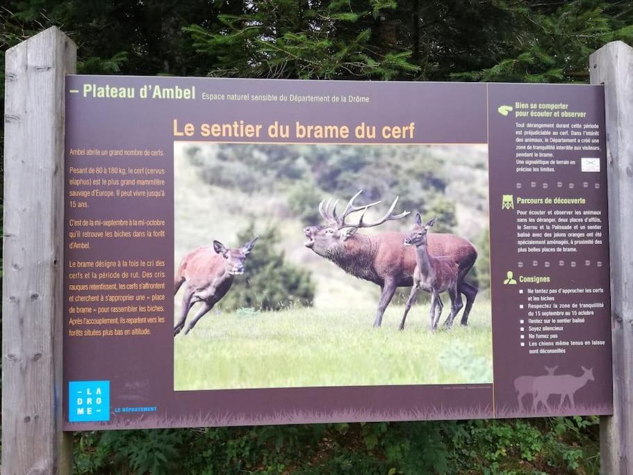 Logement Standing Wifi Vercors 'In Saint-Jean-en-Royans Luaran gambar